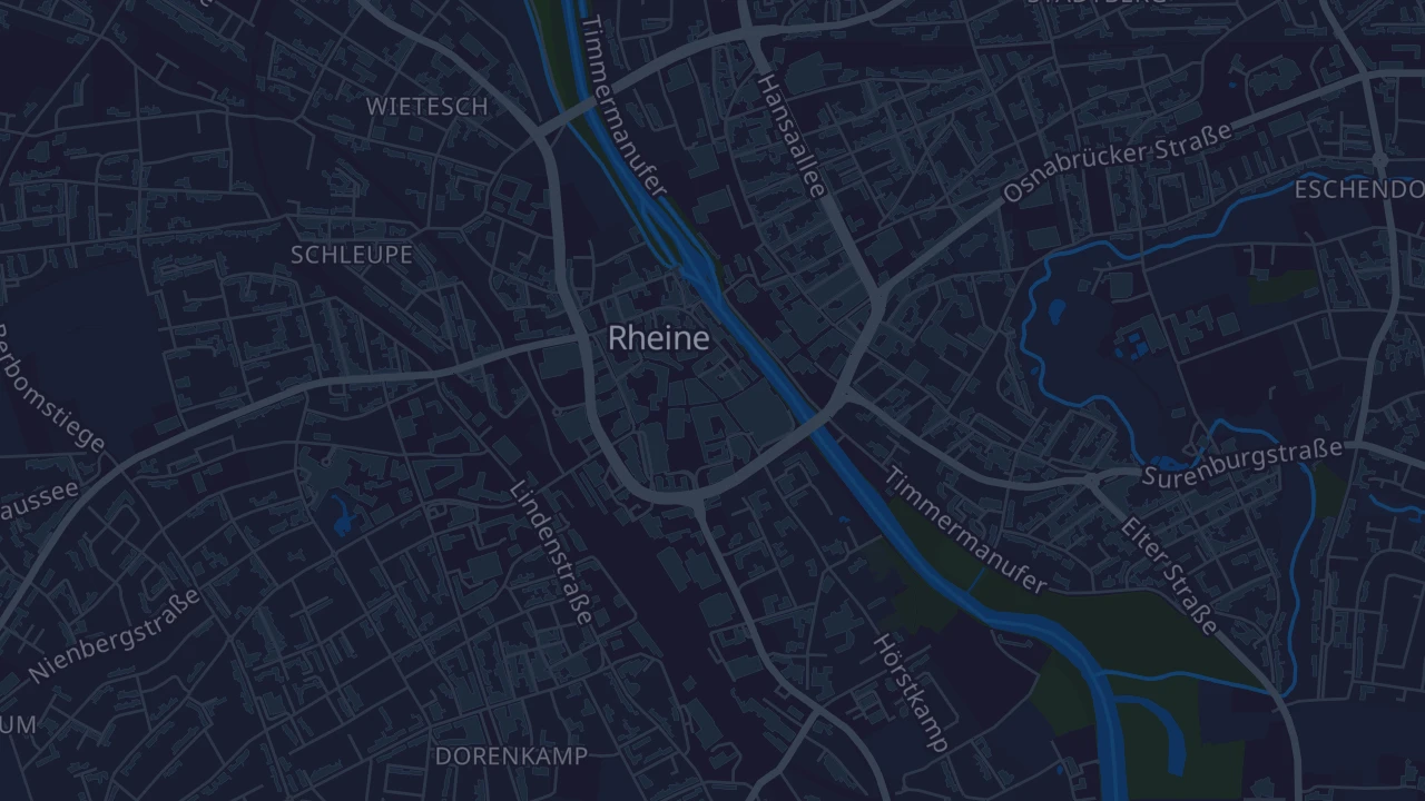 Karte von Rheine