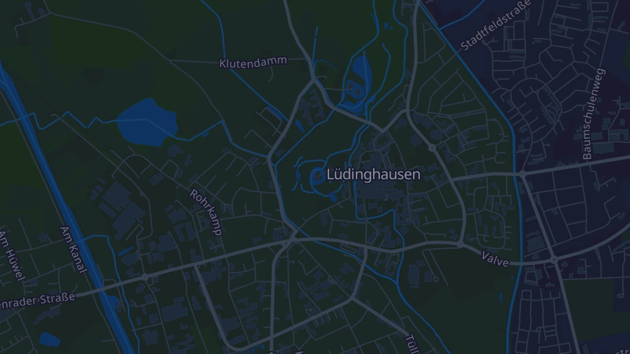 Karte von Lüdinghausen