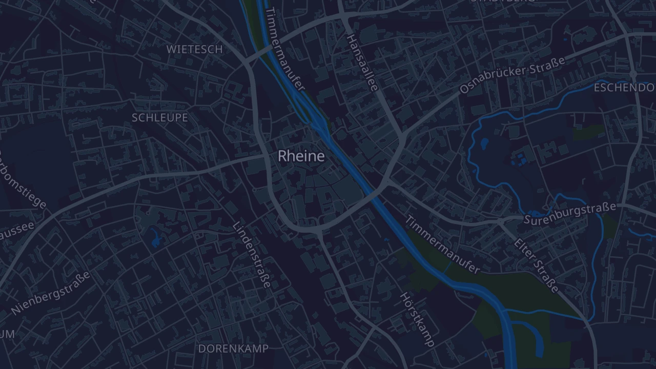 Karte von Rheine