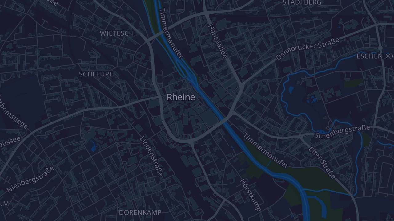 Karte von Rheine