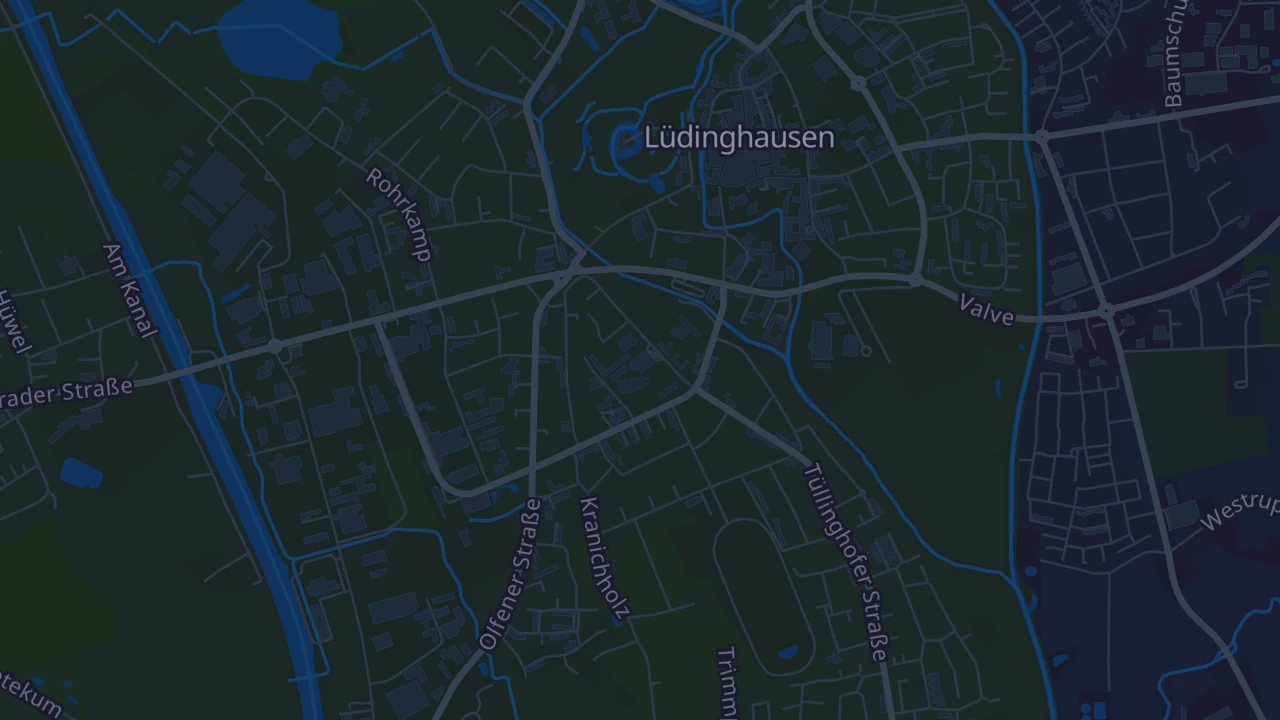 Karte von Lüdinghausen