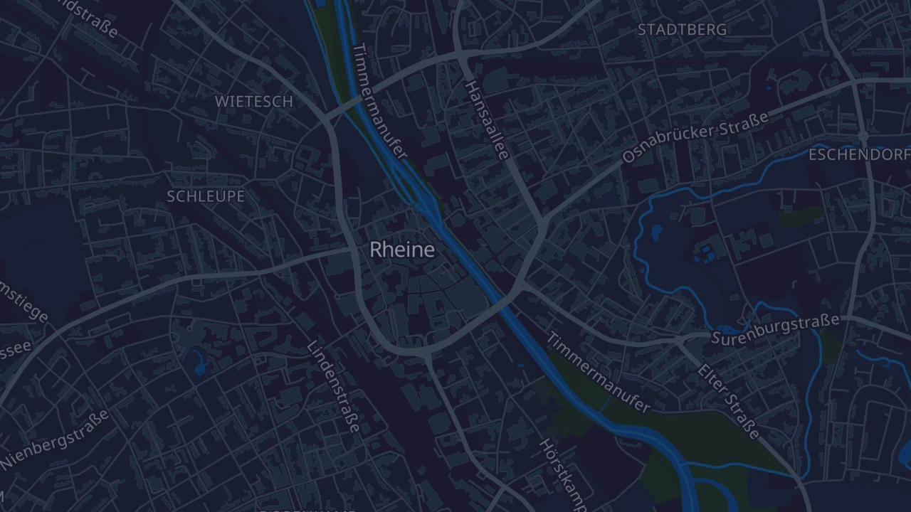 Karte von Rheine