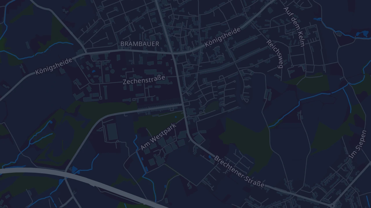Karte von Lünen