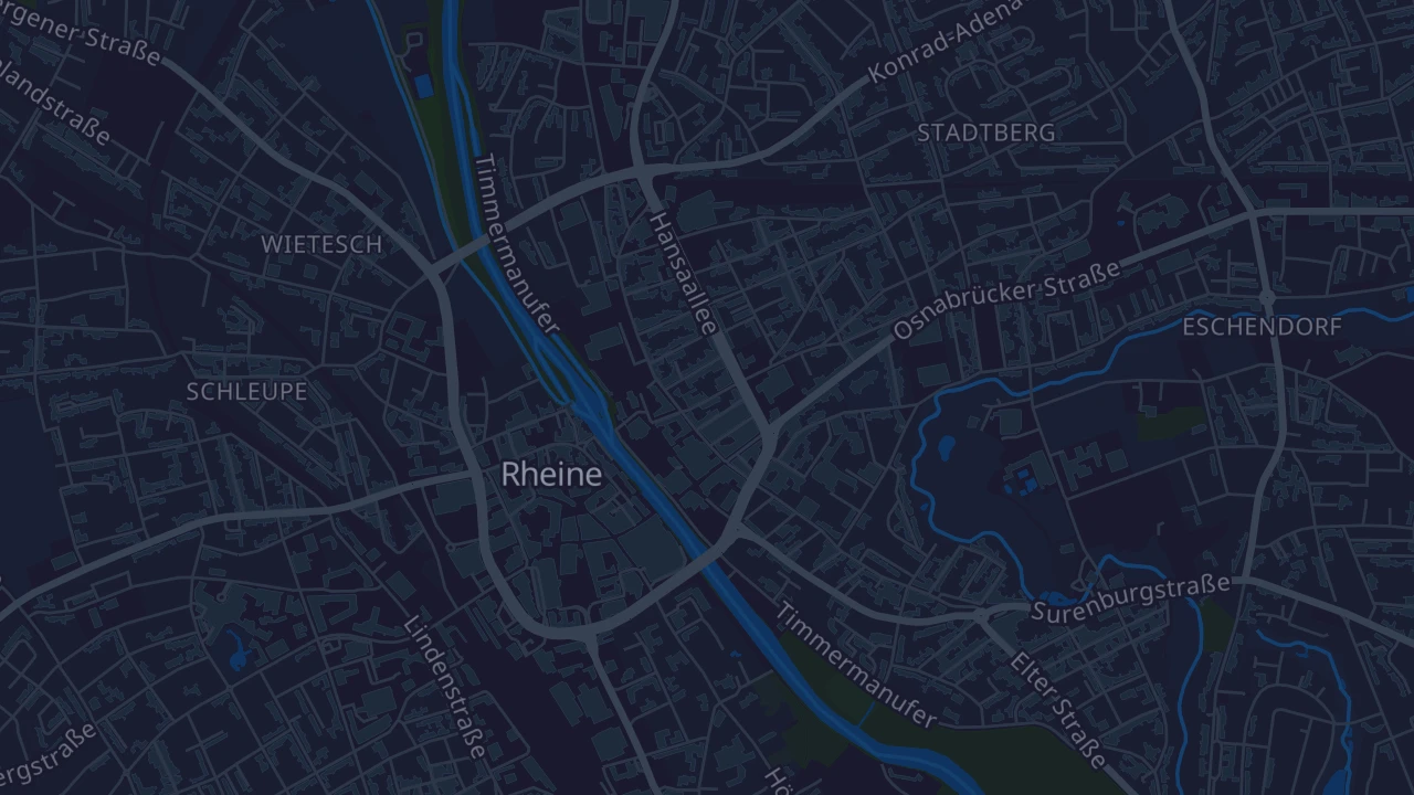 Karte von Rheine