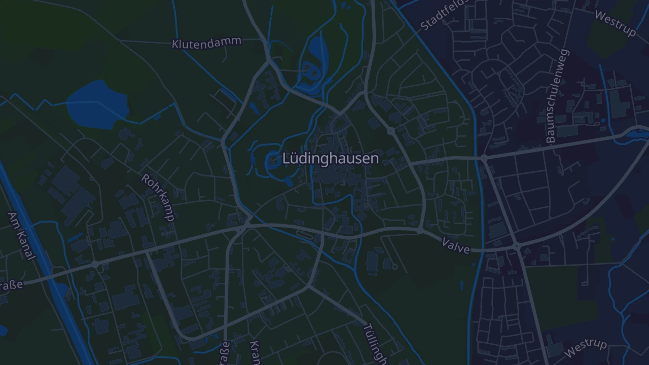 Karte von Lüdinghausen