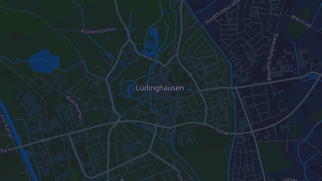 Karte von Lüdinghausen