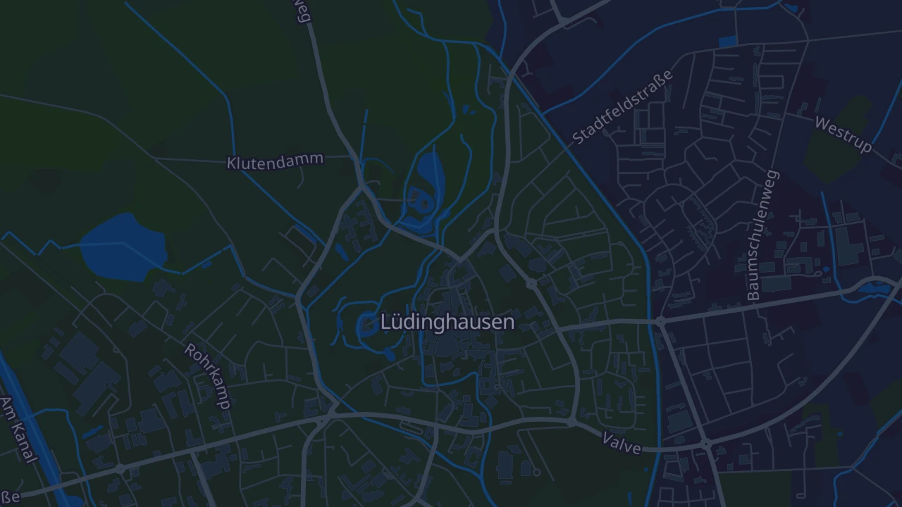 Karte von Lüdinghausen