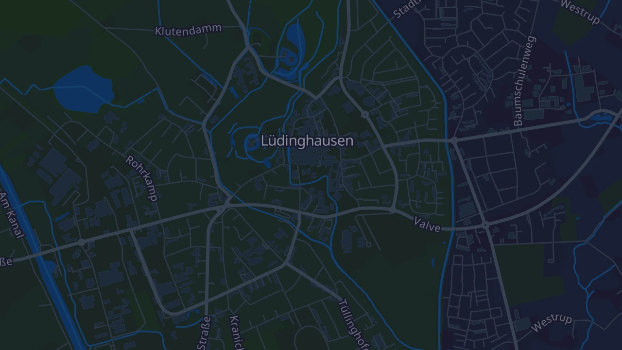 Karte von Lüdinghausen