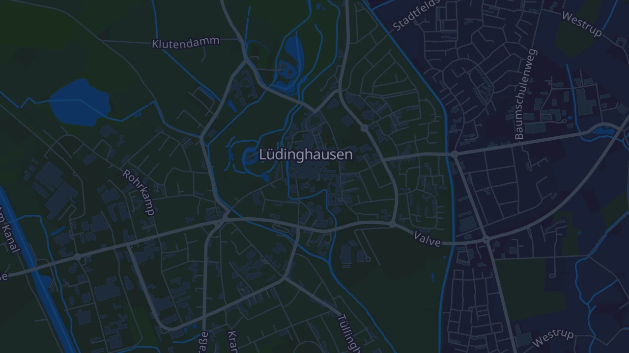 Karte von Lüdinghausen