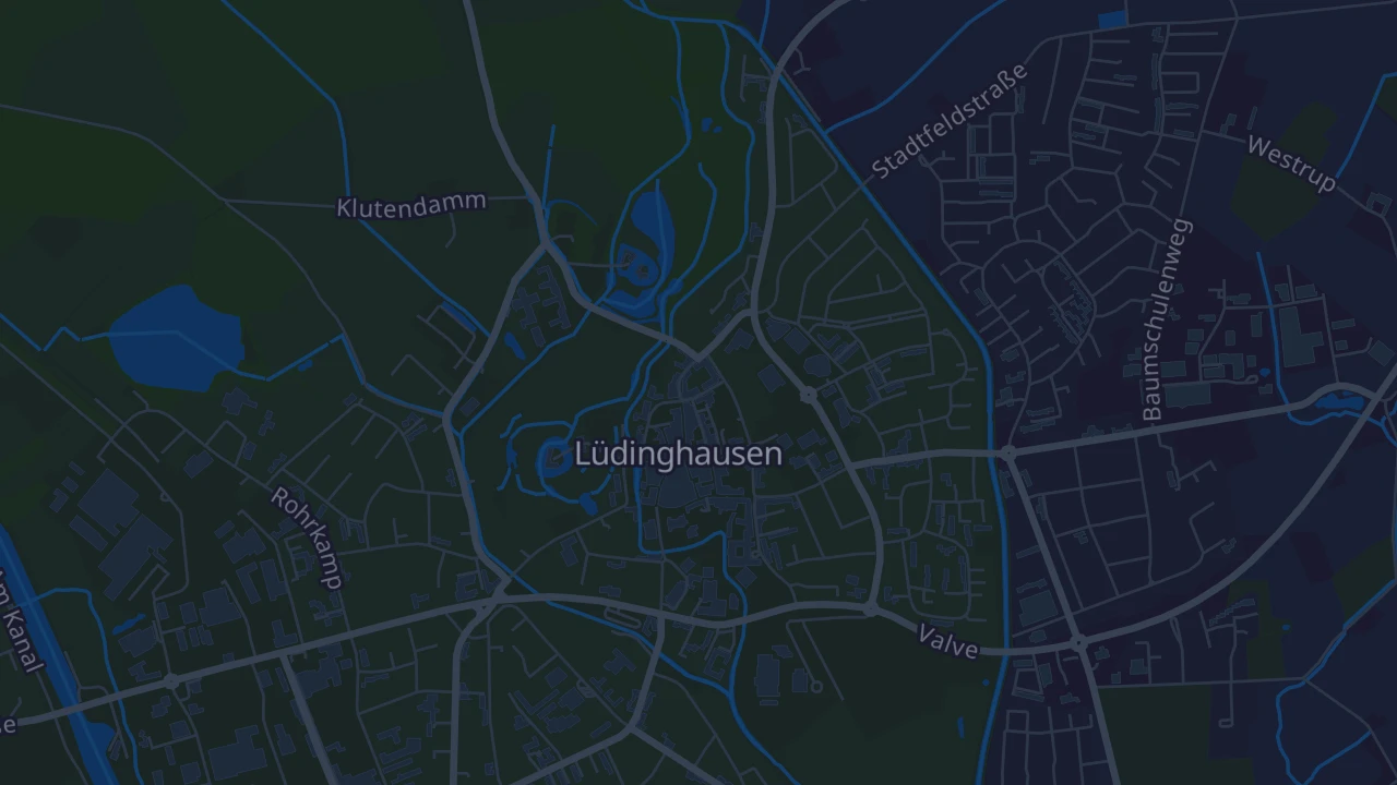 Karte von Lüdinghausen
