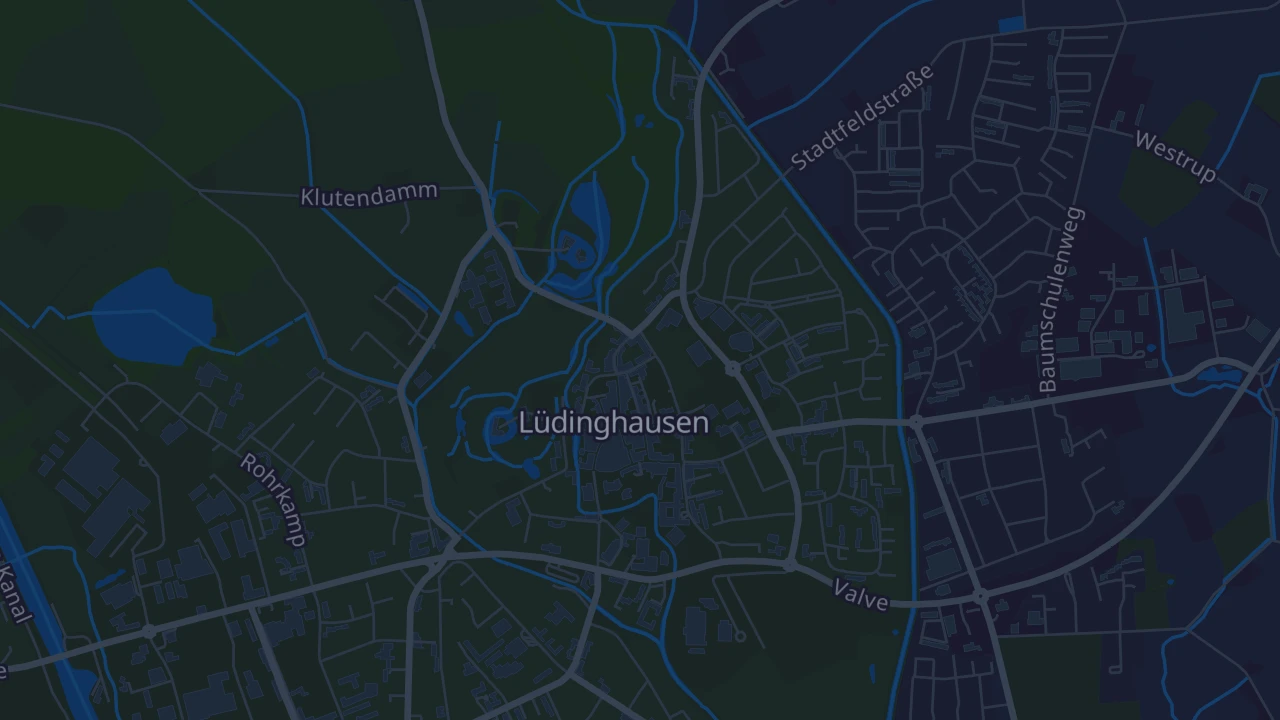 Karte von Lüdinghausen