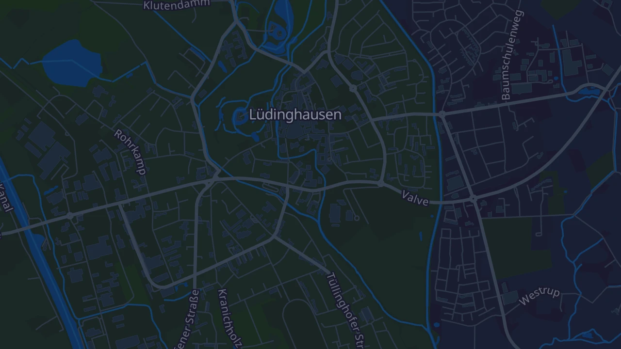 Karte von Lüdinghausen