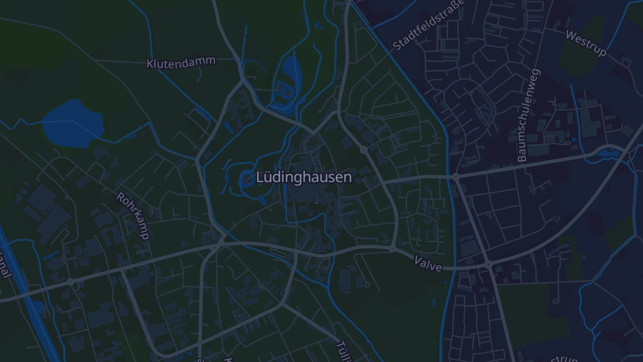 Karte von Lüdinghausen