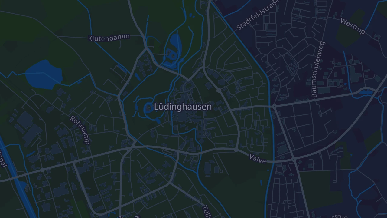 Karte von Lüdinghausen