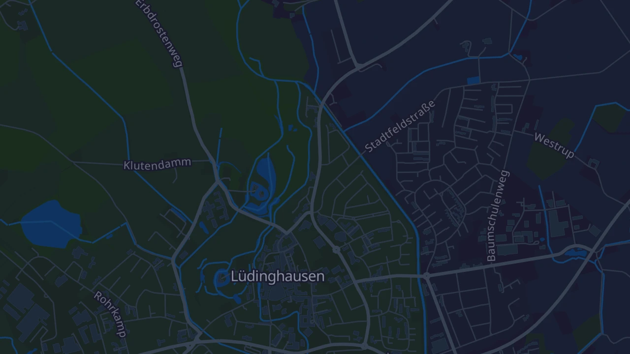 Karte von Lüdinghausen