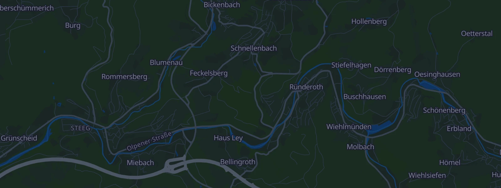 Karte von Engelskirchen
