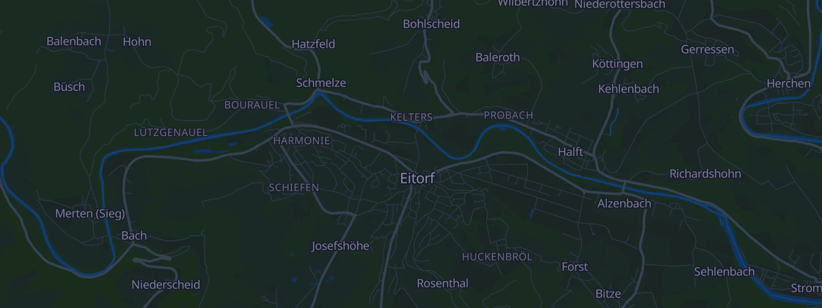 Karte von Eitorf