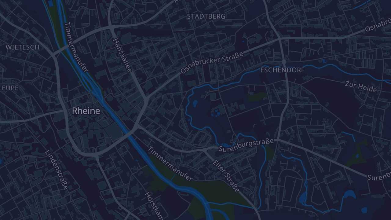 Karte von Rheine