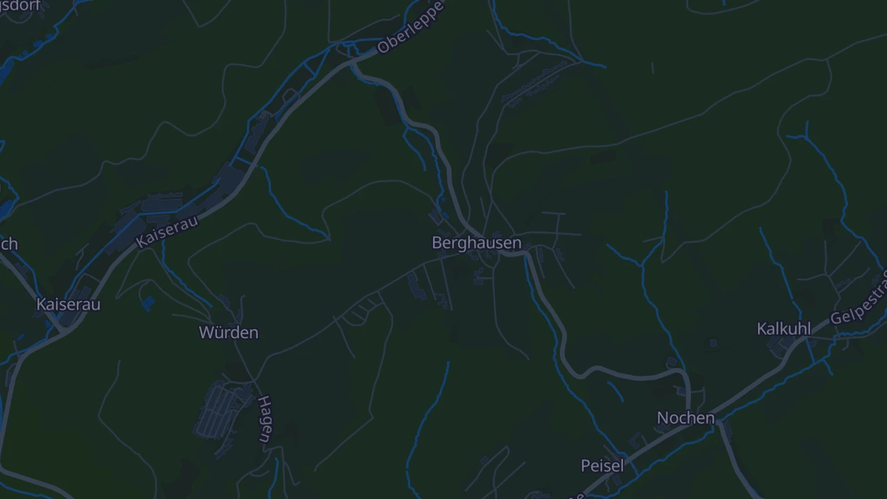 Karte von Gummersbach