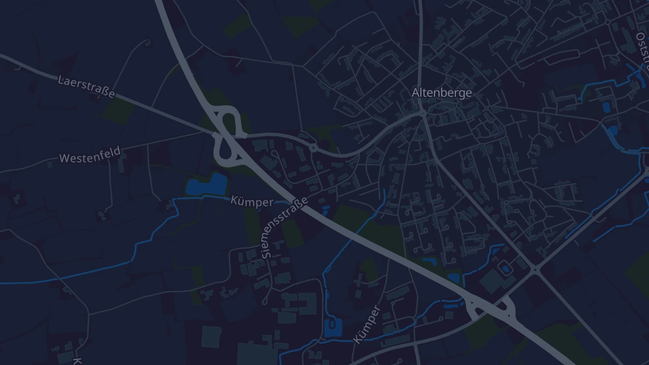 Karte von Altenberge