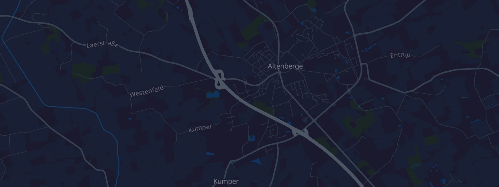 Karte von Altenberge