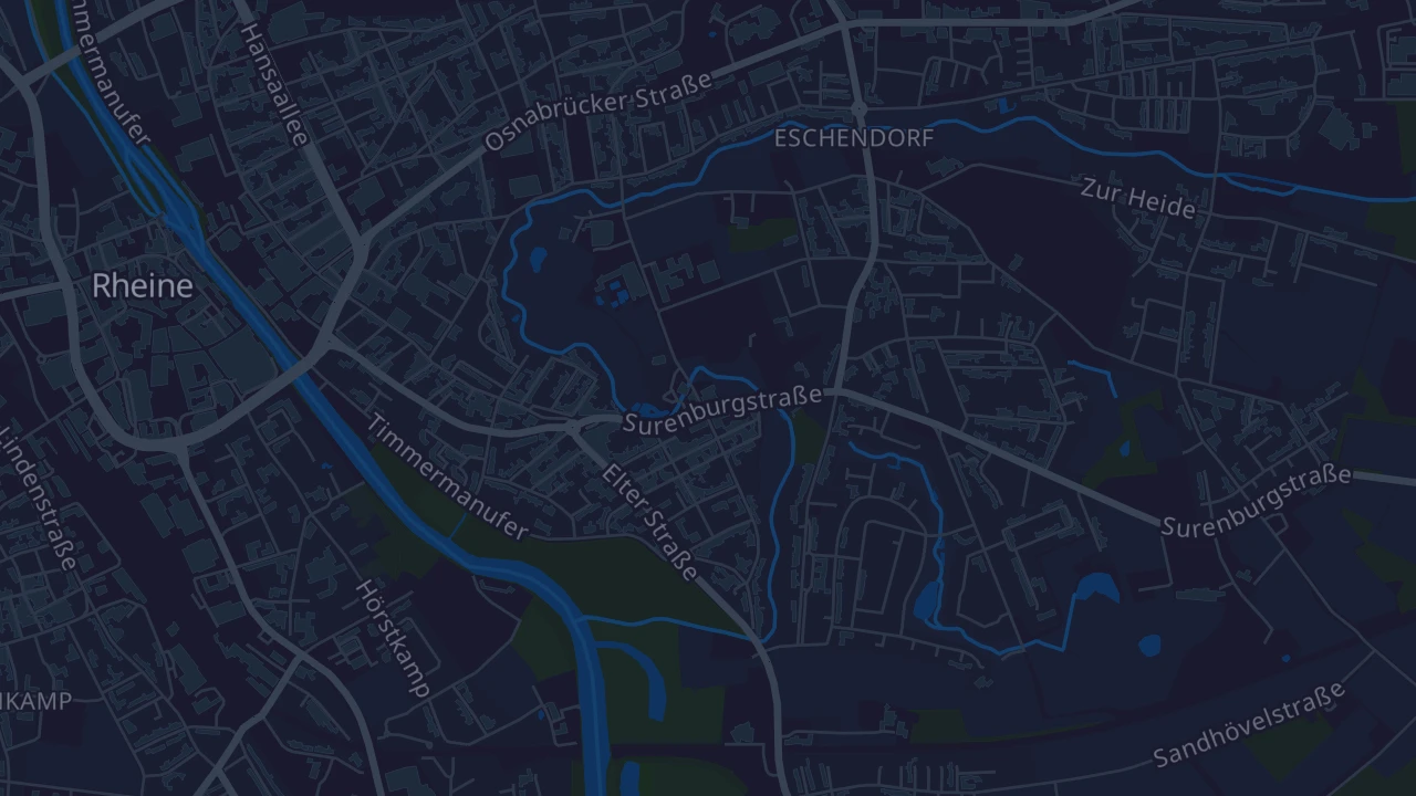 Karte von Rheine