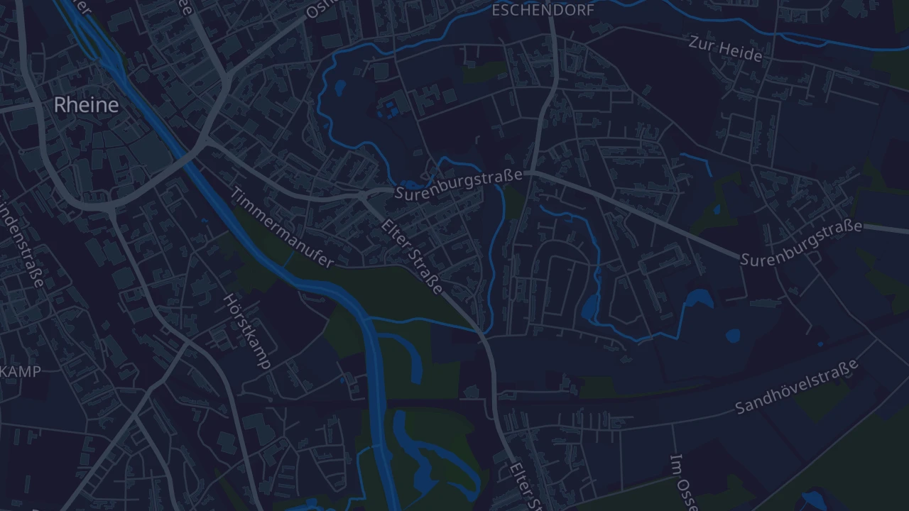 Karte von Rheine