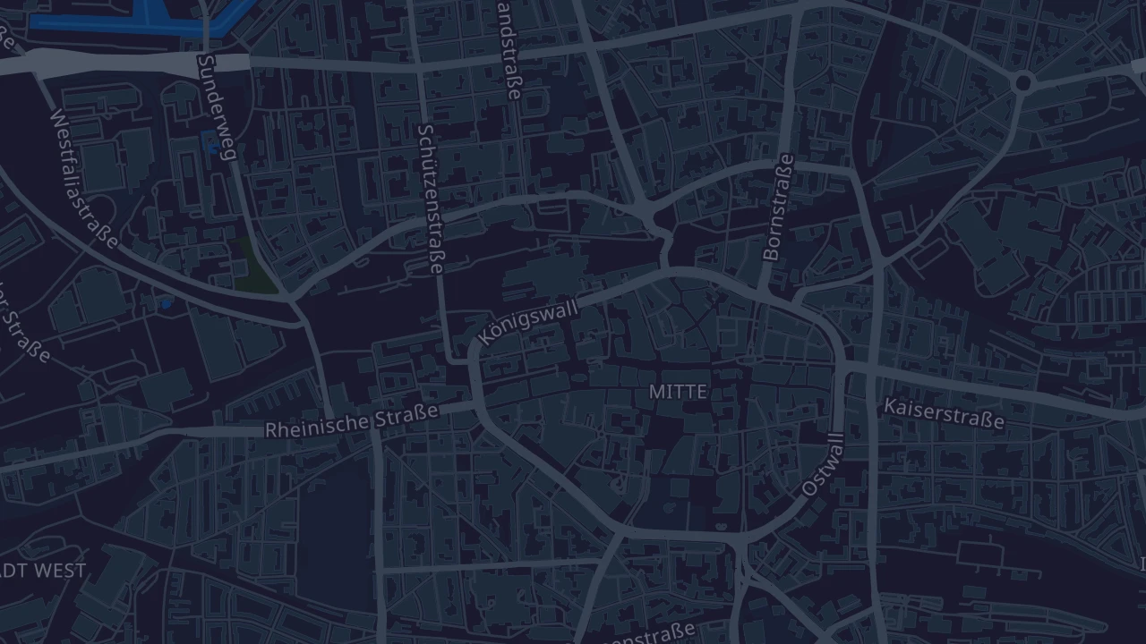 Karte von Dortmund