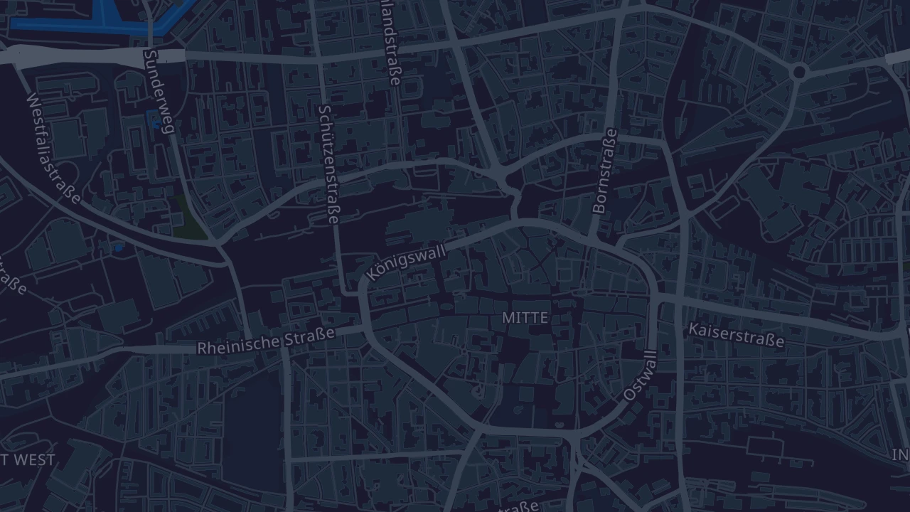 Karte von Dortmund