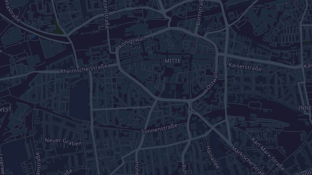 Karte von Dortmund