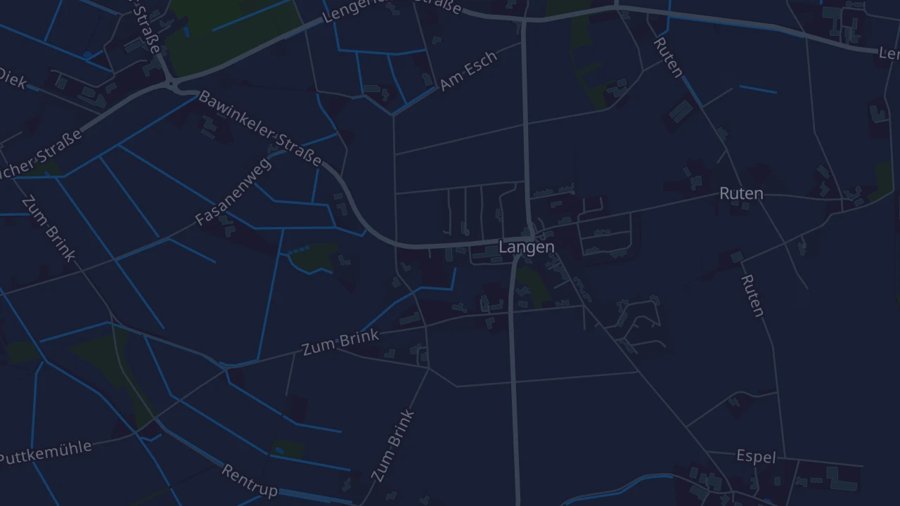 Karte von Langen (Emsland)