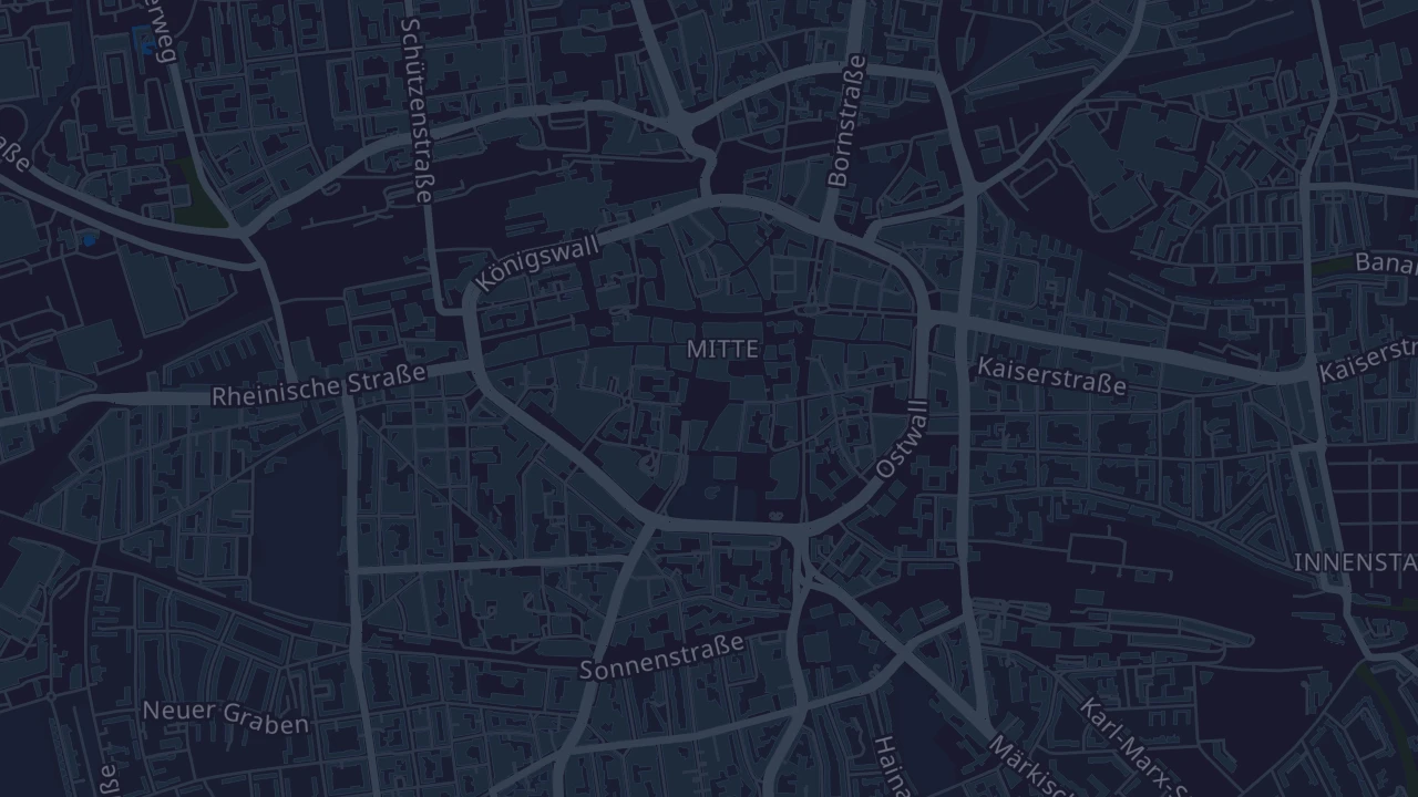 Karte von Dortmund