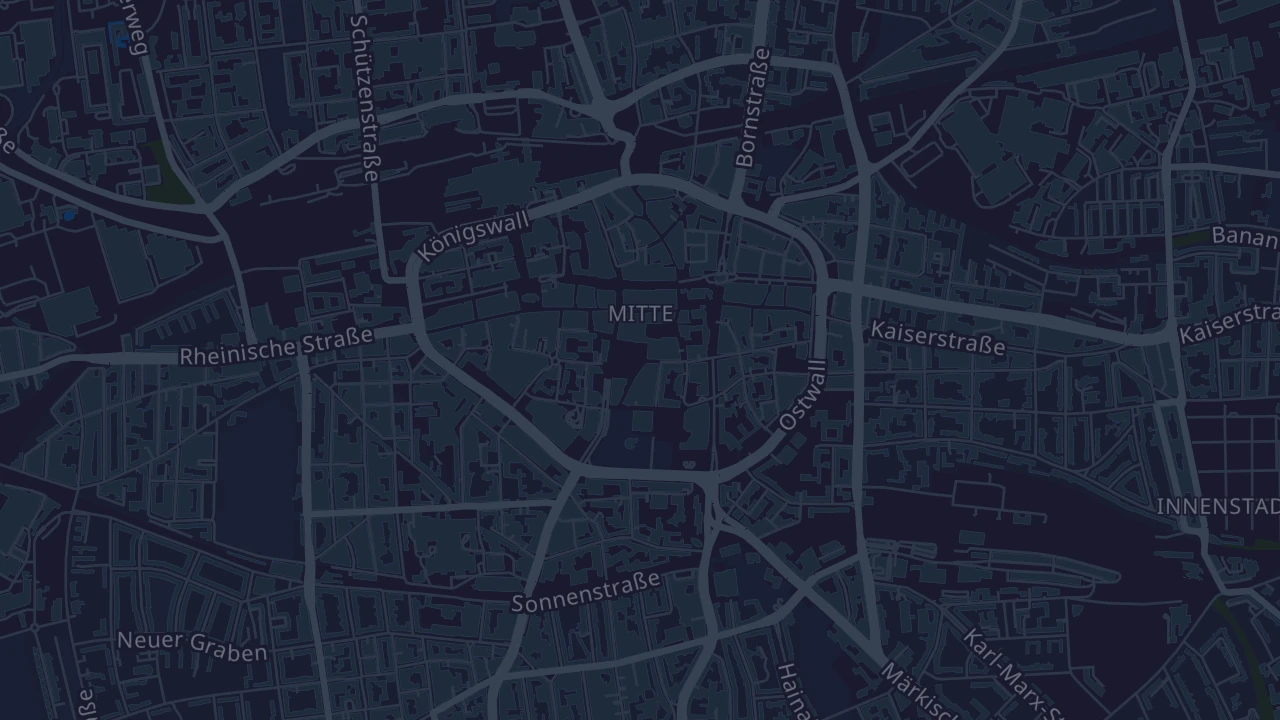 Karte von Dortmund