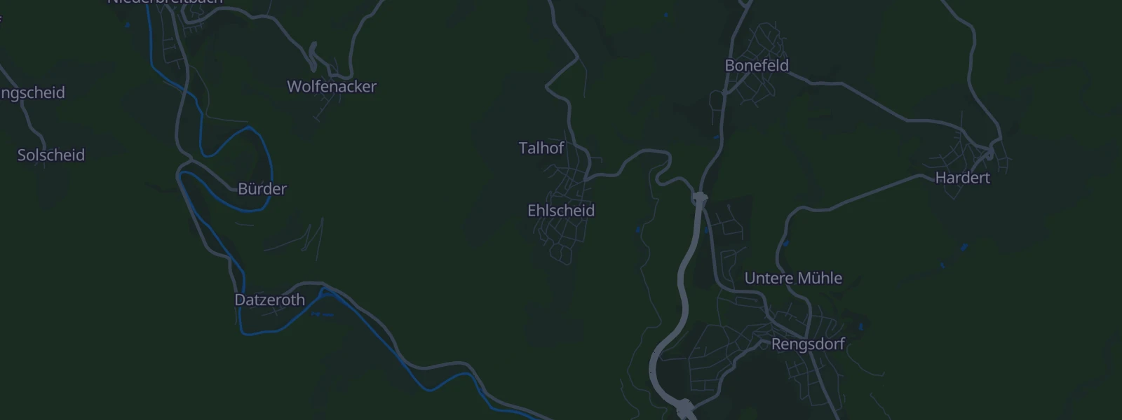 Karte von Ehlscheid