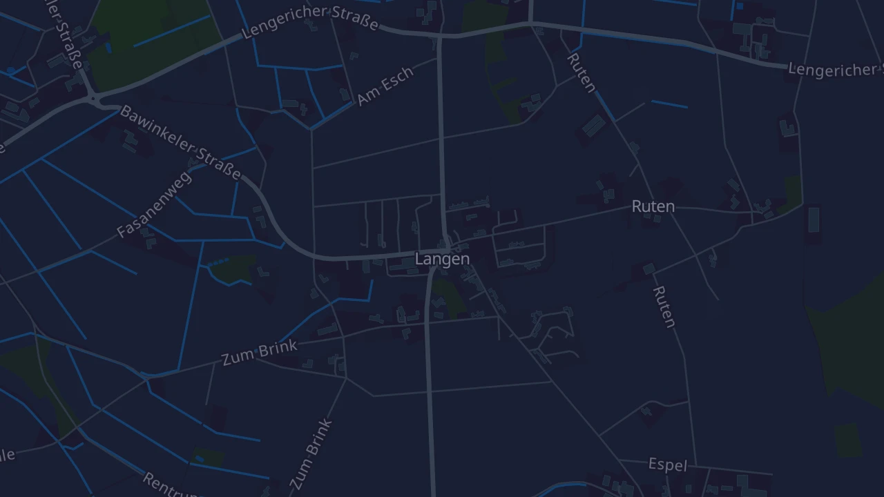 Karte von Langen (Emsland)