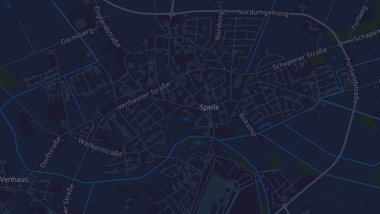 Karte von Spelle