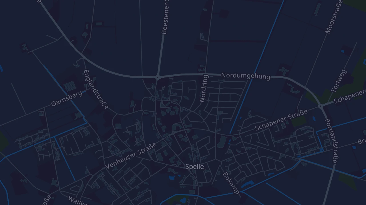 Karte von Spelle