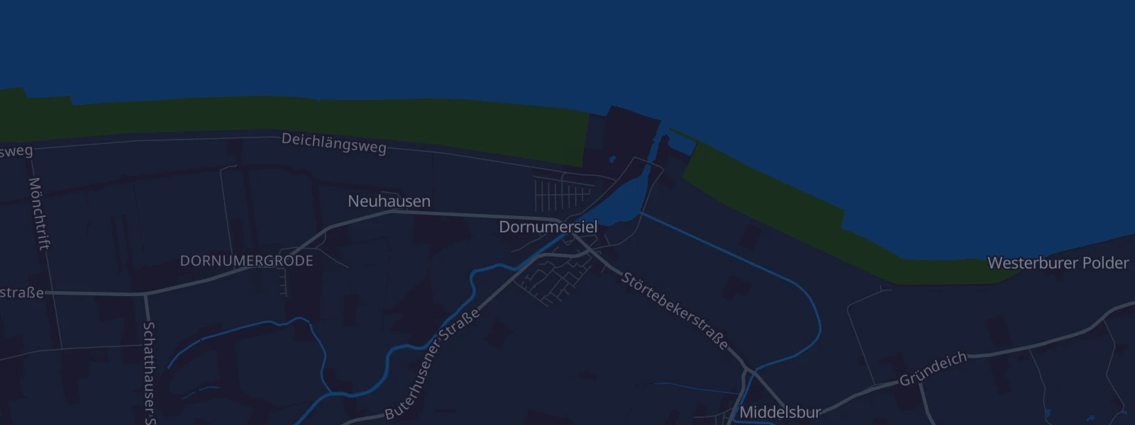 Karte von Dornum
