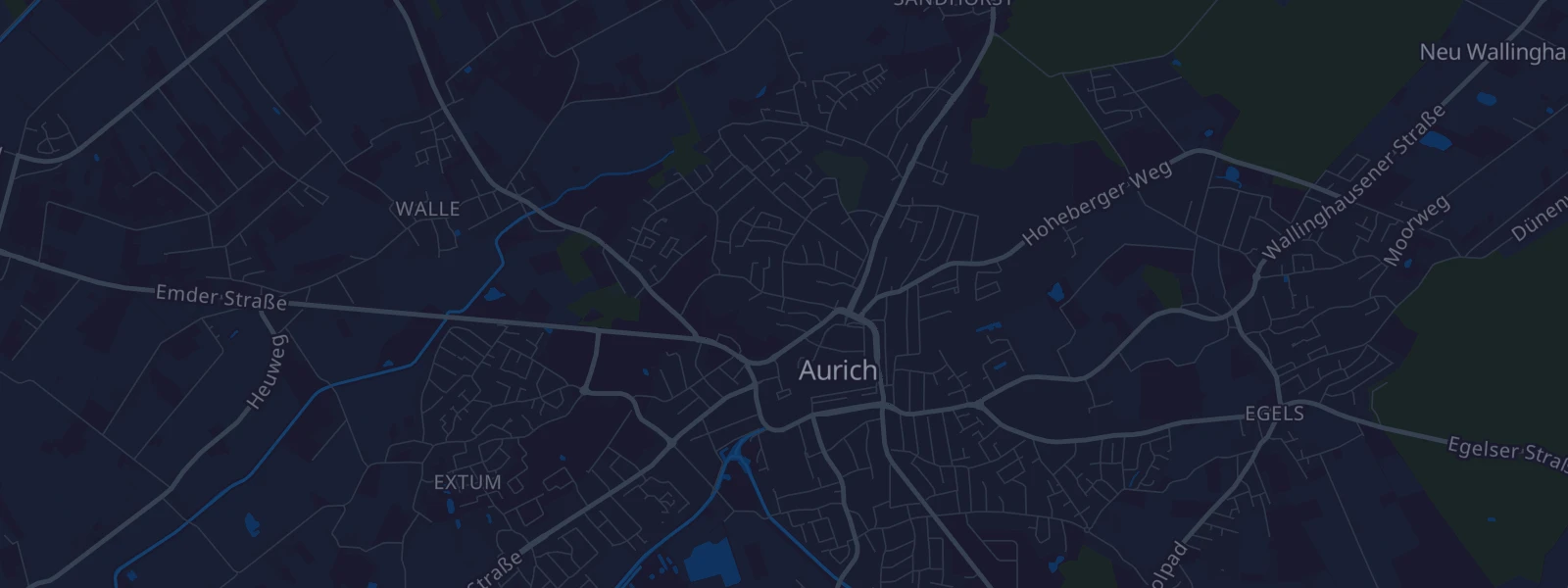 Karte von Aurich