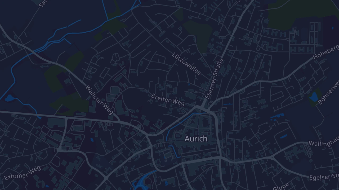 Karte von Aurich
