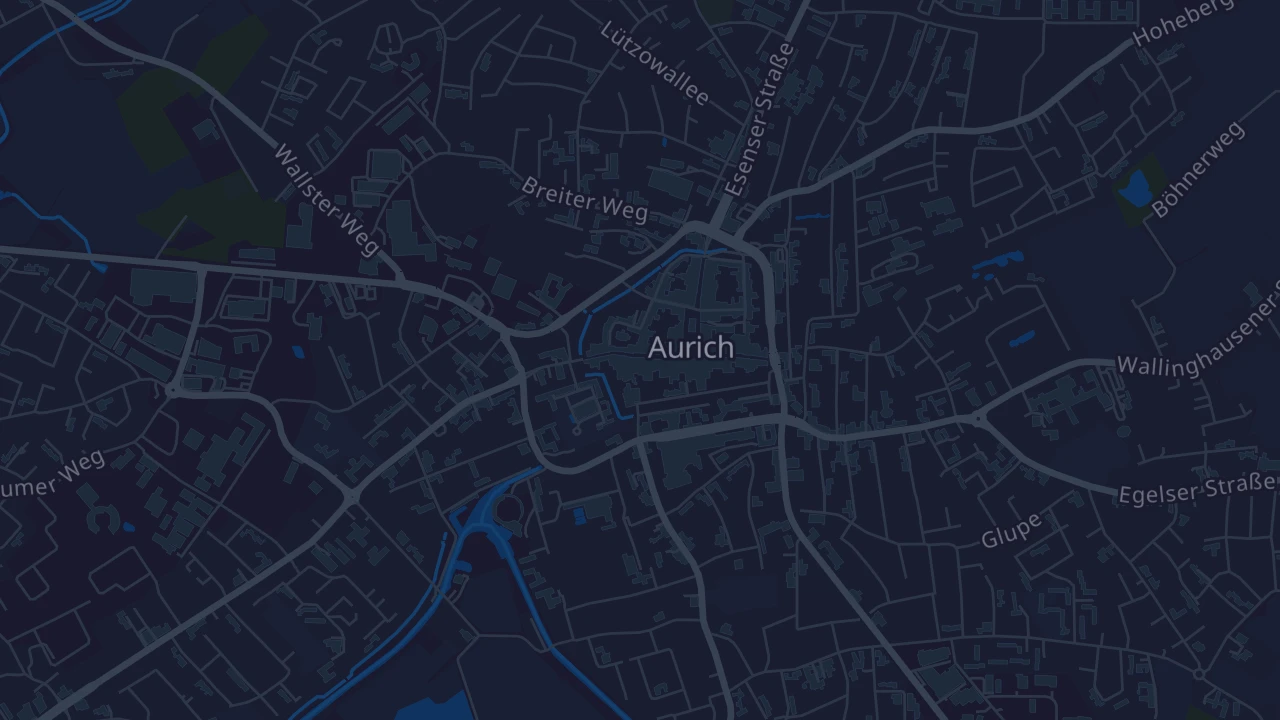 Karte von Aurich