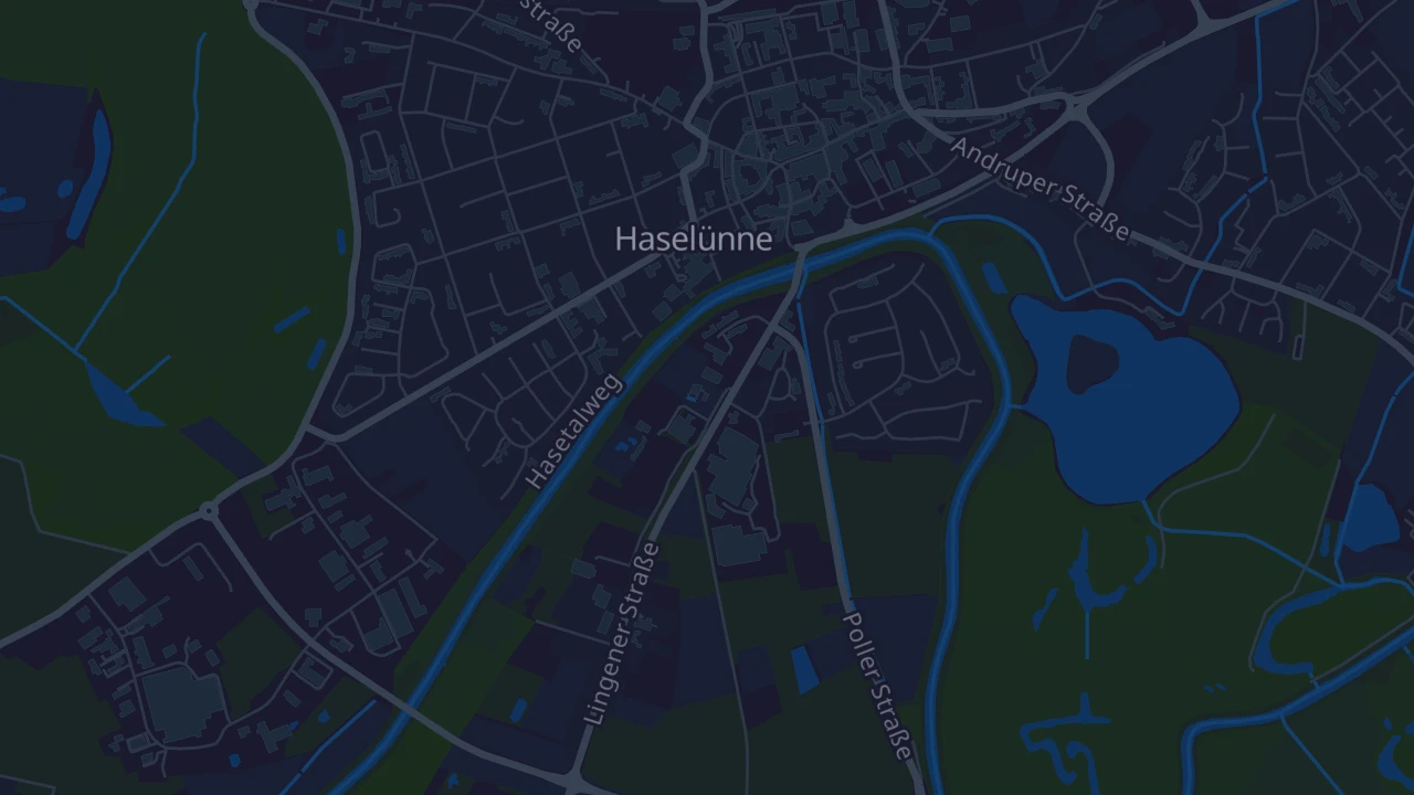 Karte von Haselünne