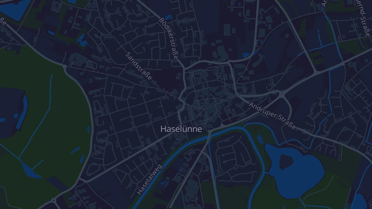 Karte von Haselünne