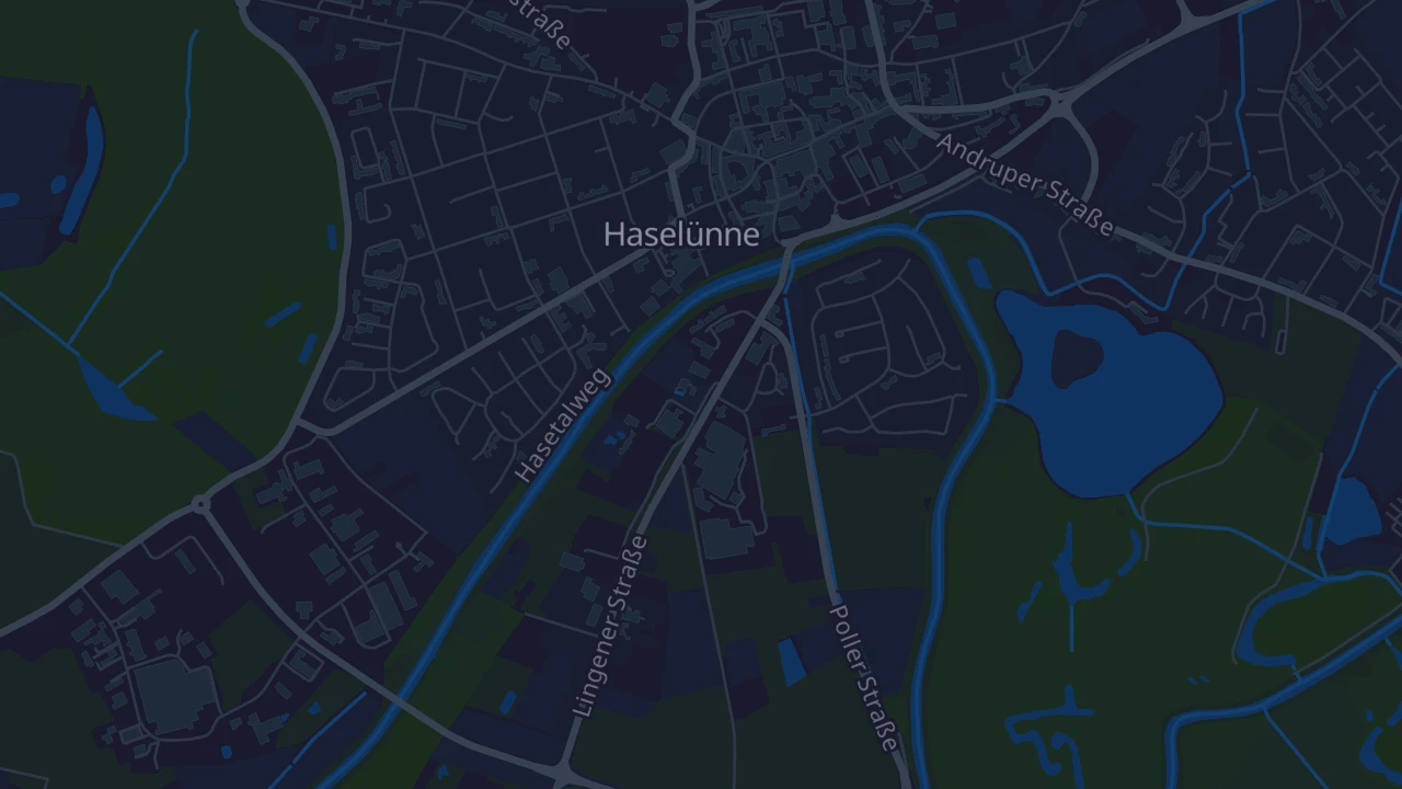 Karte von Haselünne