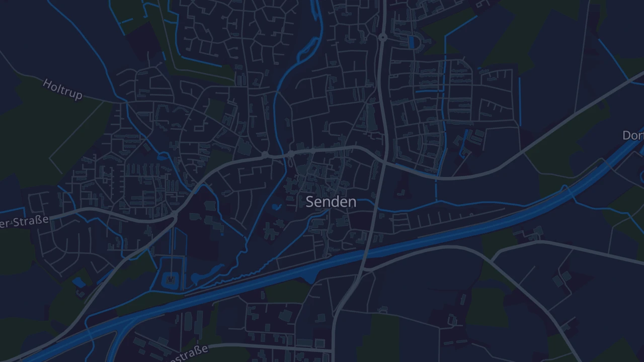 Karte von Senden