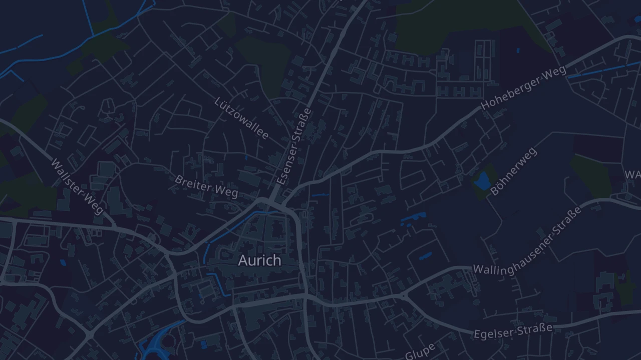 Karte von Aurich