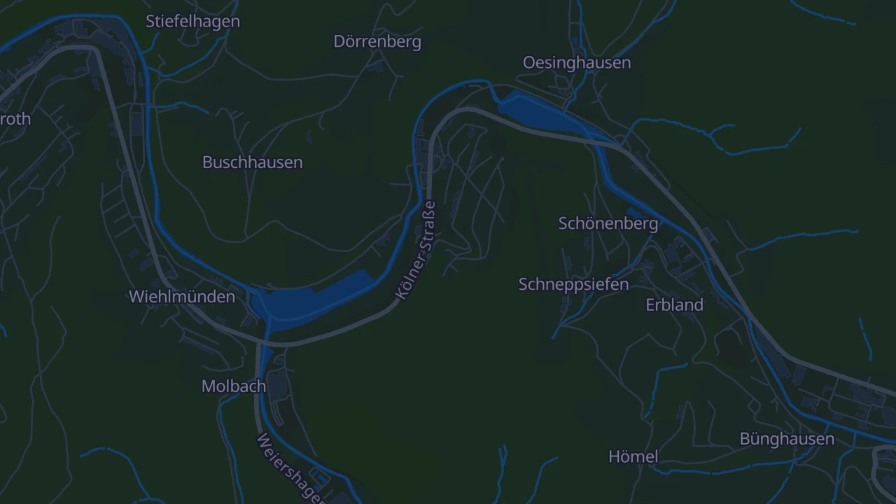 Karte von Engelskirchen