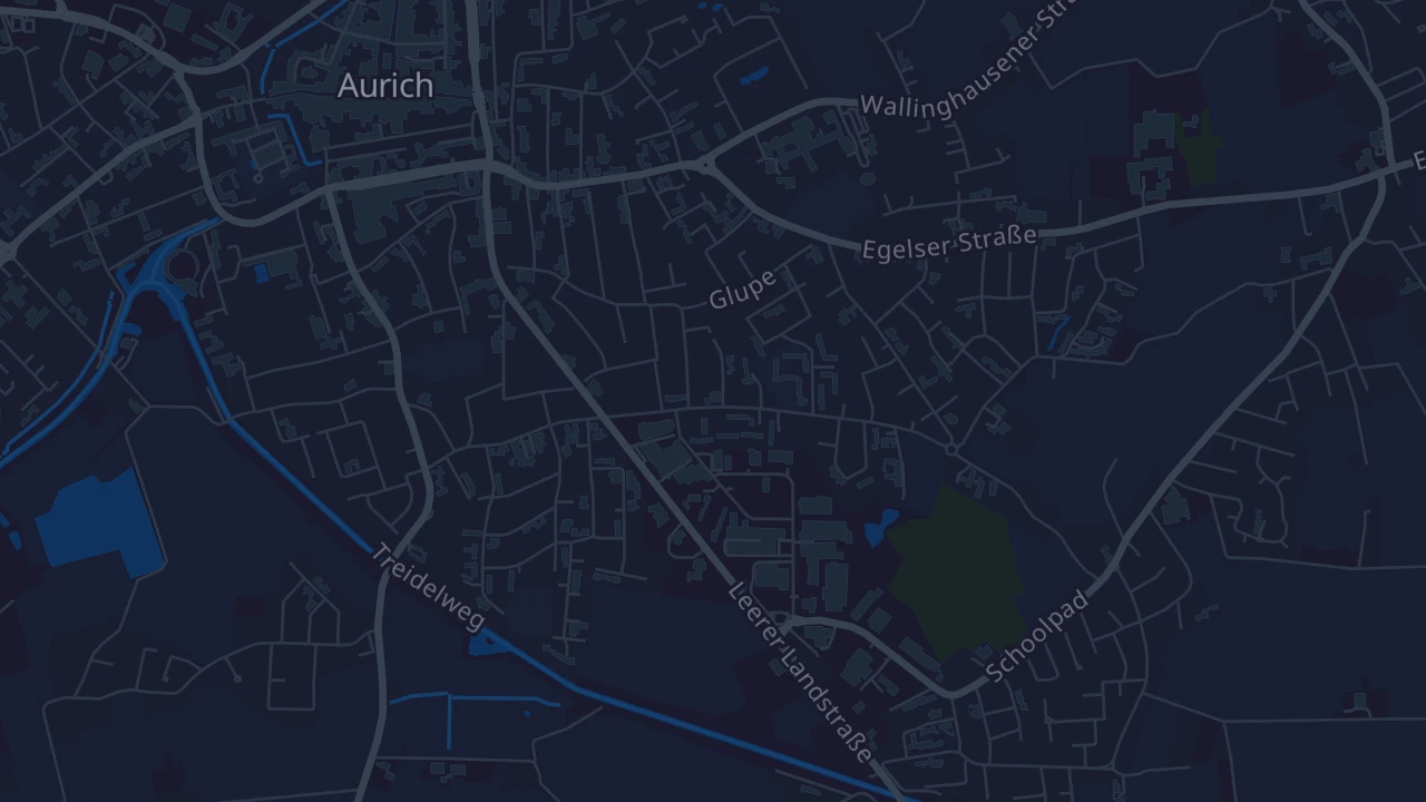 Karte von Aurich