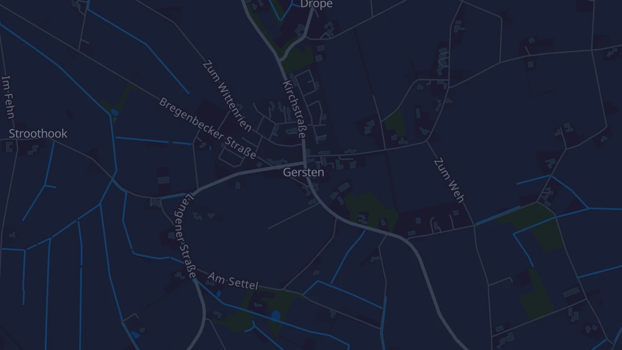 Karte von Gersten