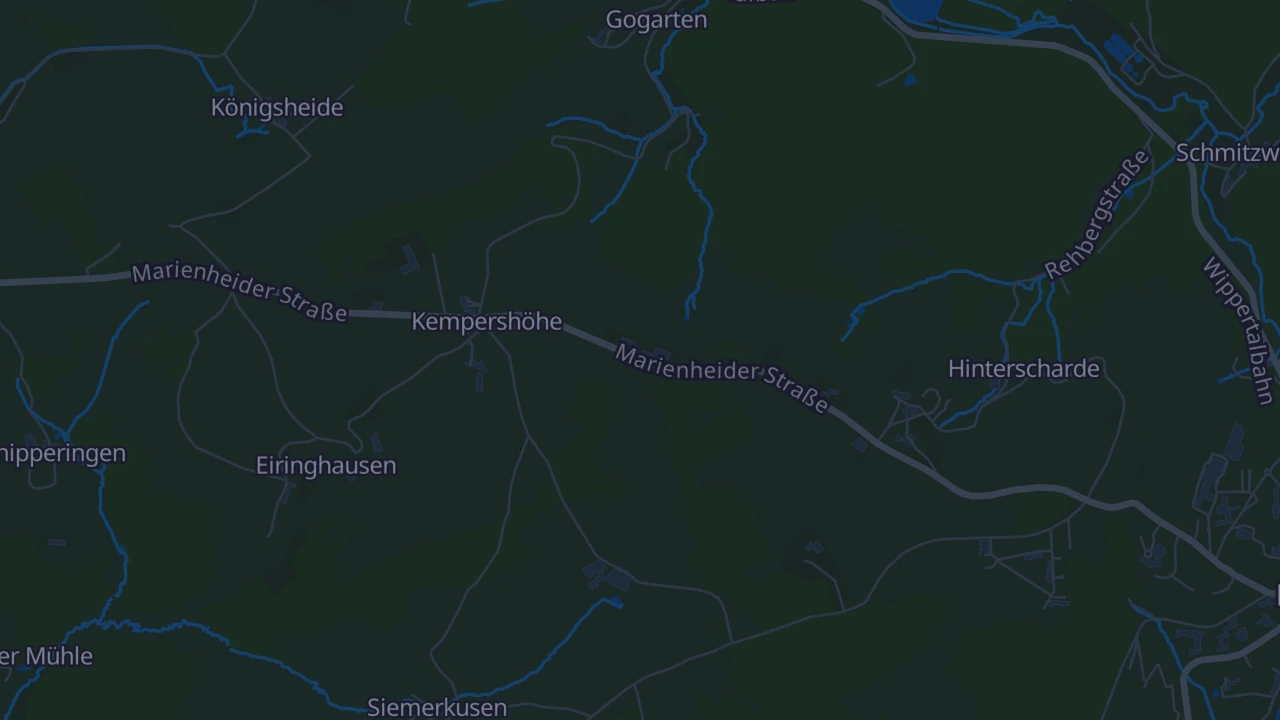 Karte von Marienheide